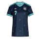 Billige Fotballdrakt Tyskland Kai Havertz #7 Replika Bortedrakt Dame VM 2026 Kortermet